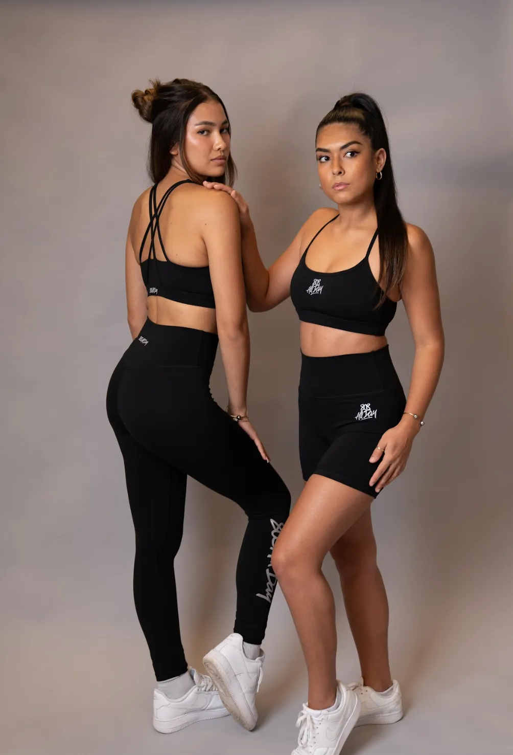 808ALLDAY Women's Black Biker Shorts