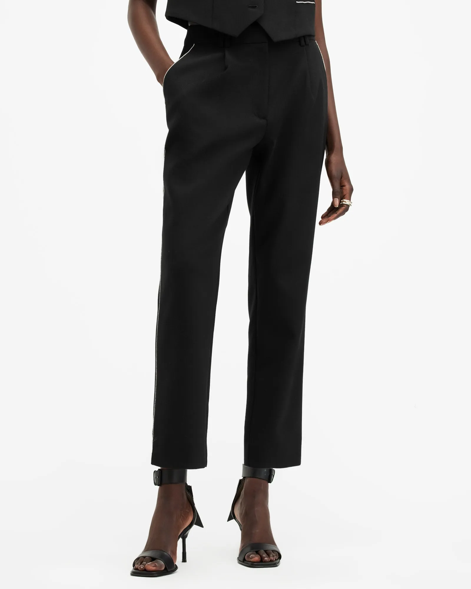 Atlas Embellished Tapered Trousers