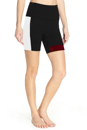 Colorblocked Biker Shorts