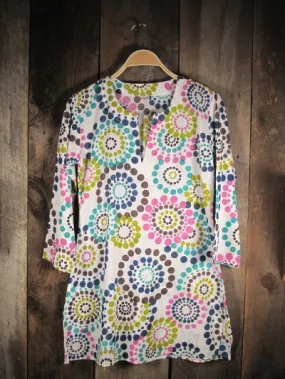 Cotton Tunic Top Spring Colors