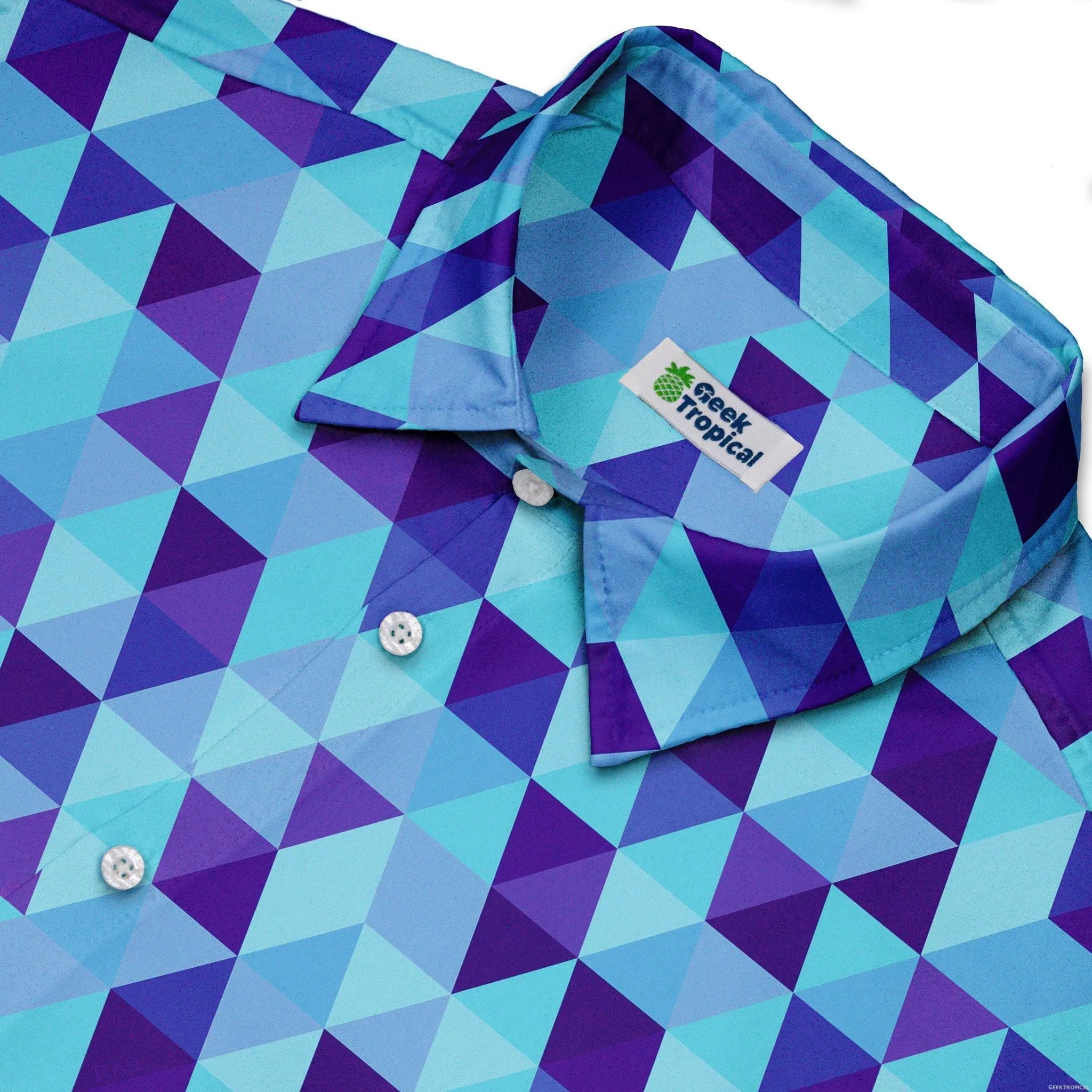 Deviant Polygons Button Up Shirt