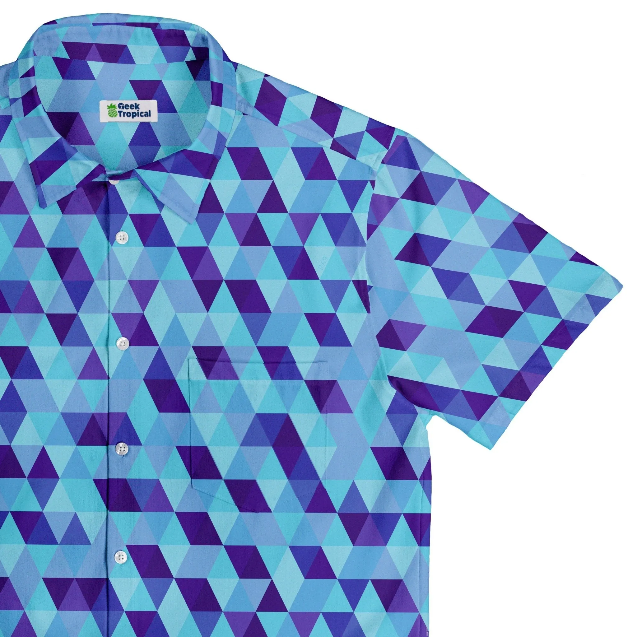 Deviant Polygons Button Up Shirt