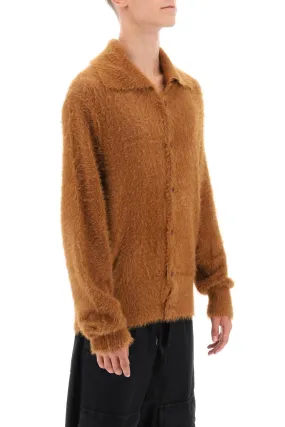 Dries van noten merdan fluffy cardigan