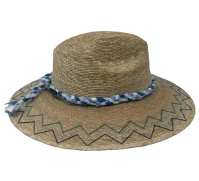 Exclusive Chevron - Blue Hat by Corazon Playero