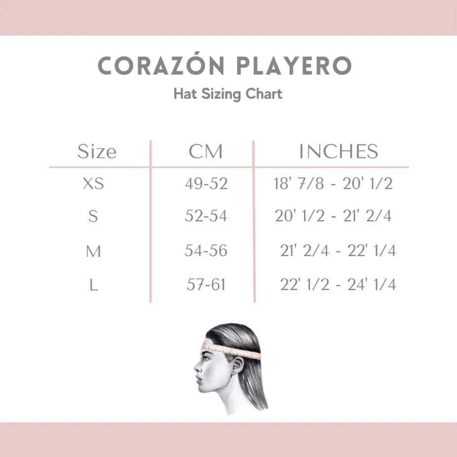 Exclusive Chevron - Blue Hat by Corazon Playero