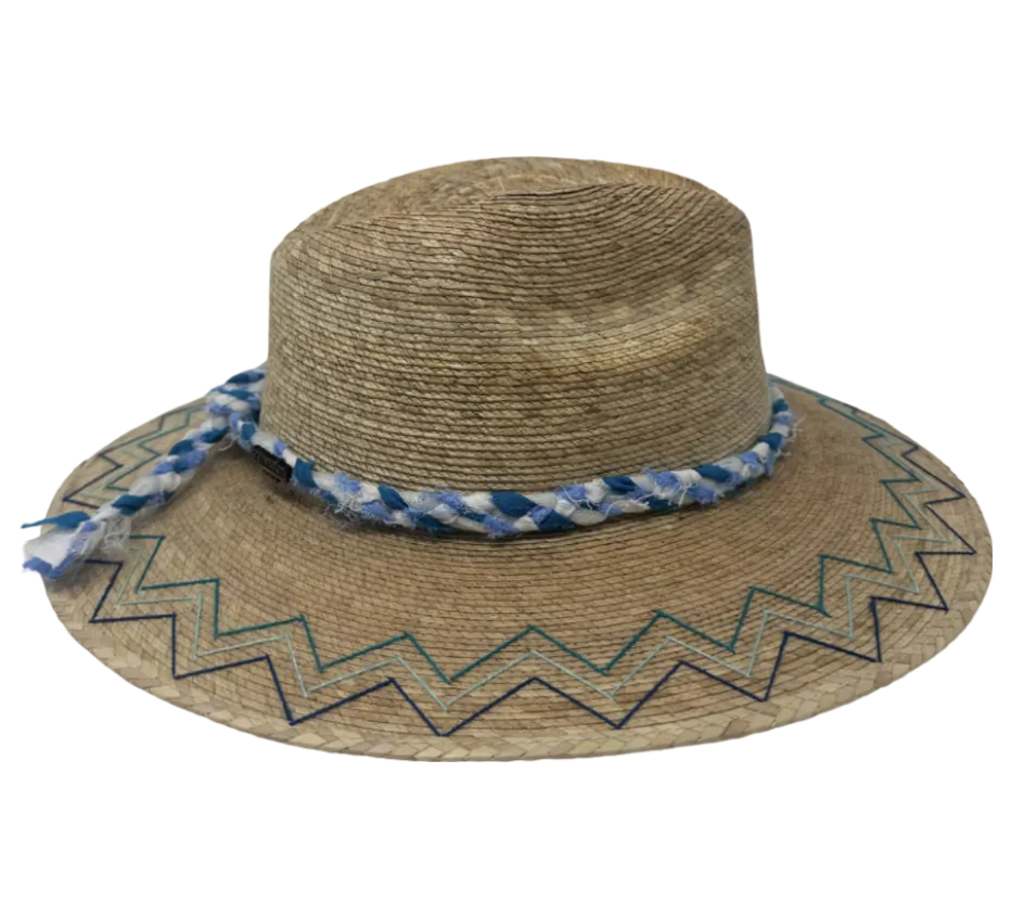 Exclusive Chevron - Blue Hat by Corazon Playero