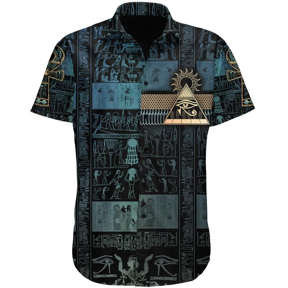 Eye of Ra Button Up Shirt