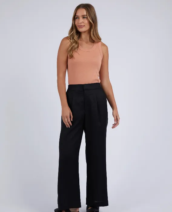 Foxwood Elina Wide Leg Pant - Black