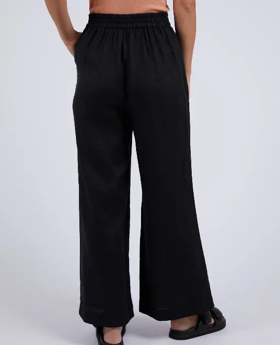 Foxwood Elina Wide Leg Pant - Black