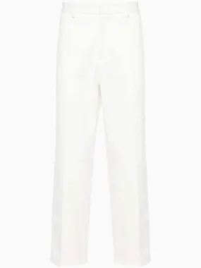 Gabardine trousers