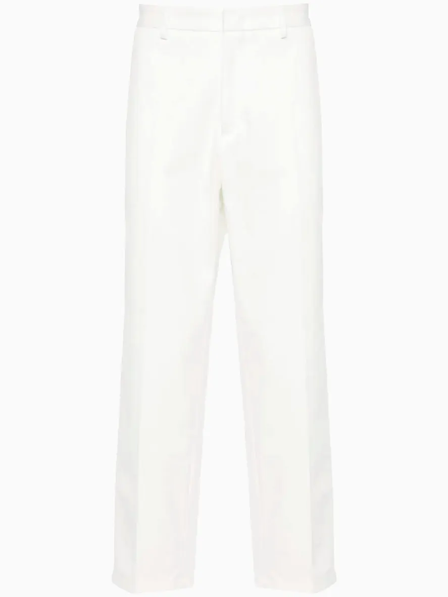 Gabardine trousers