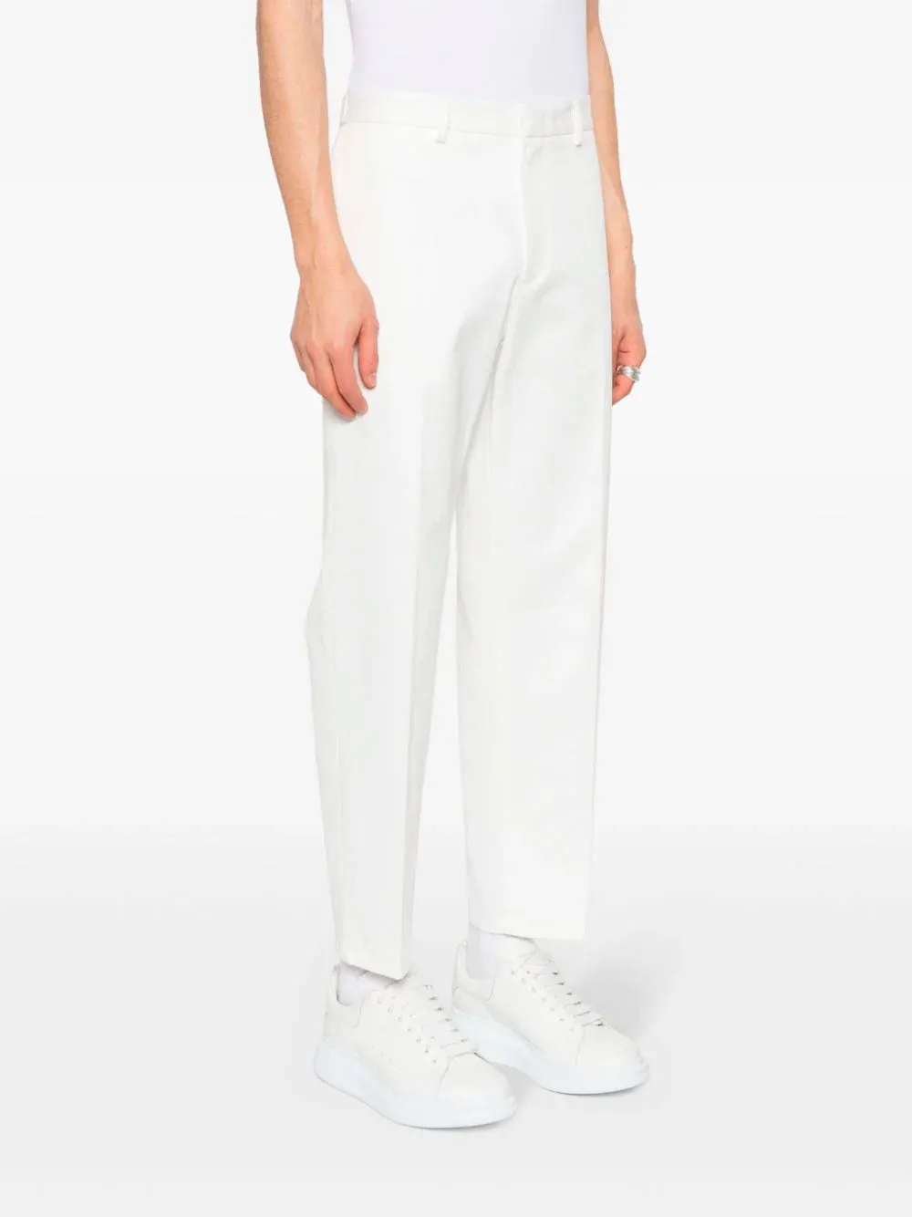 Gabardine trousers