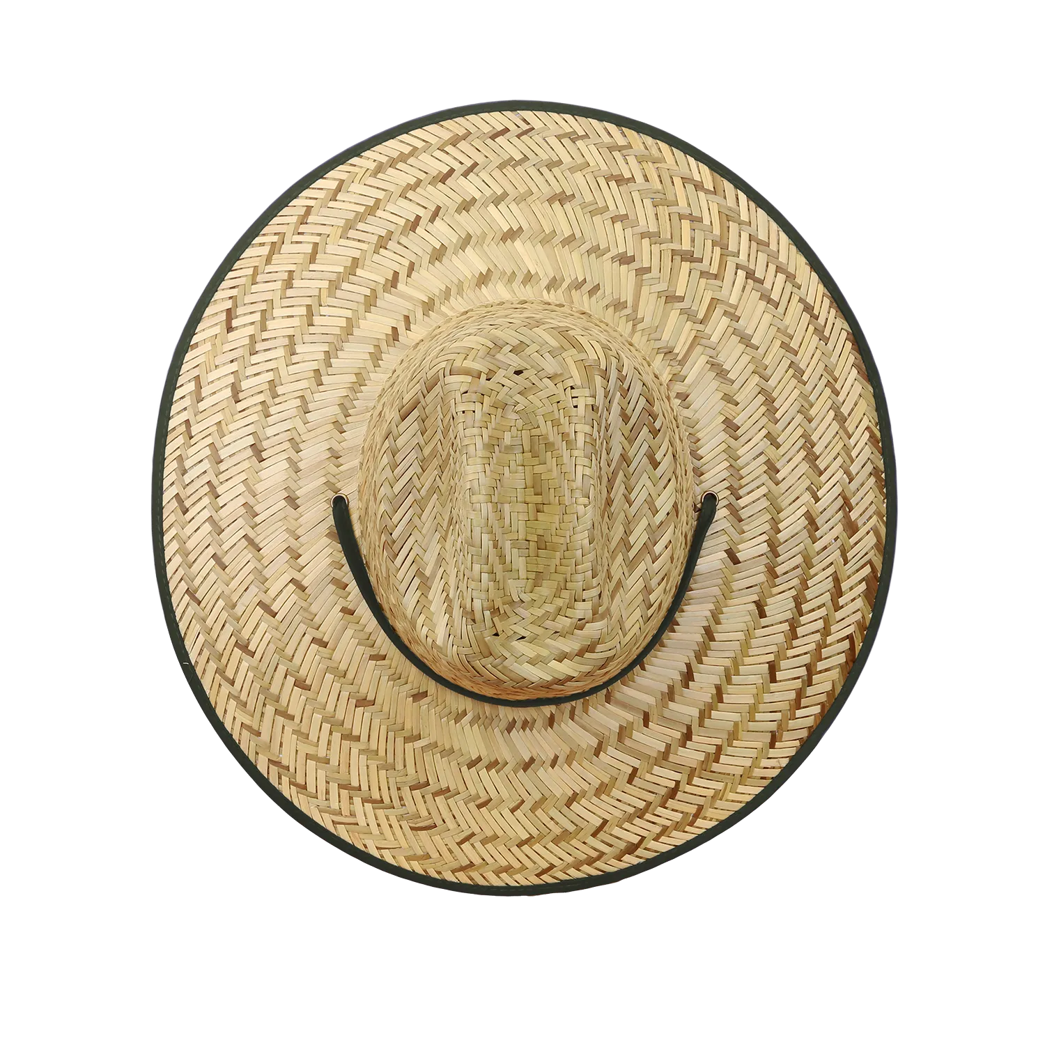 Mat Straw Lifeguard Hats - Decky 528, Lunada Bay - Lot of 100 Hats