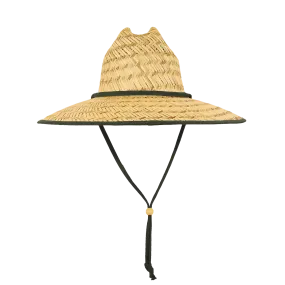 Mat Straw Lifeguard Hats - Decky 528, Lunada Bay - Lot of 100 Hats