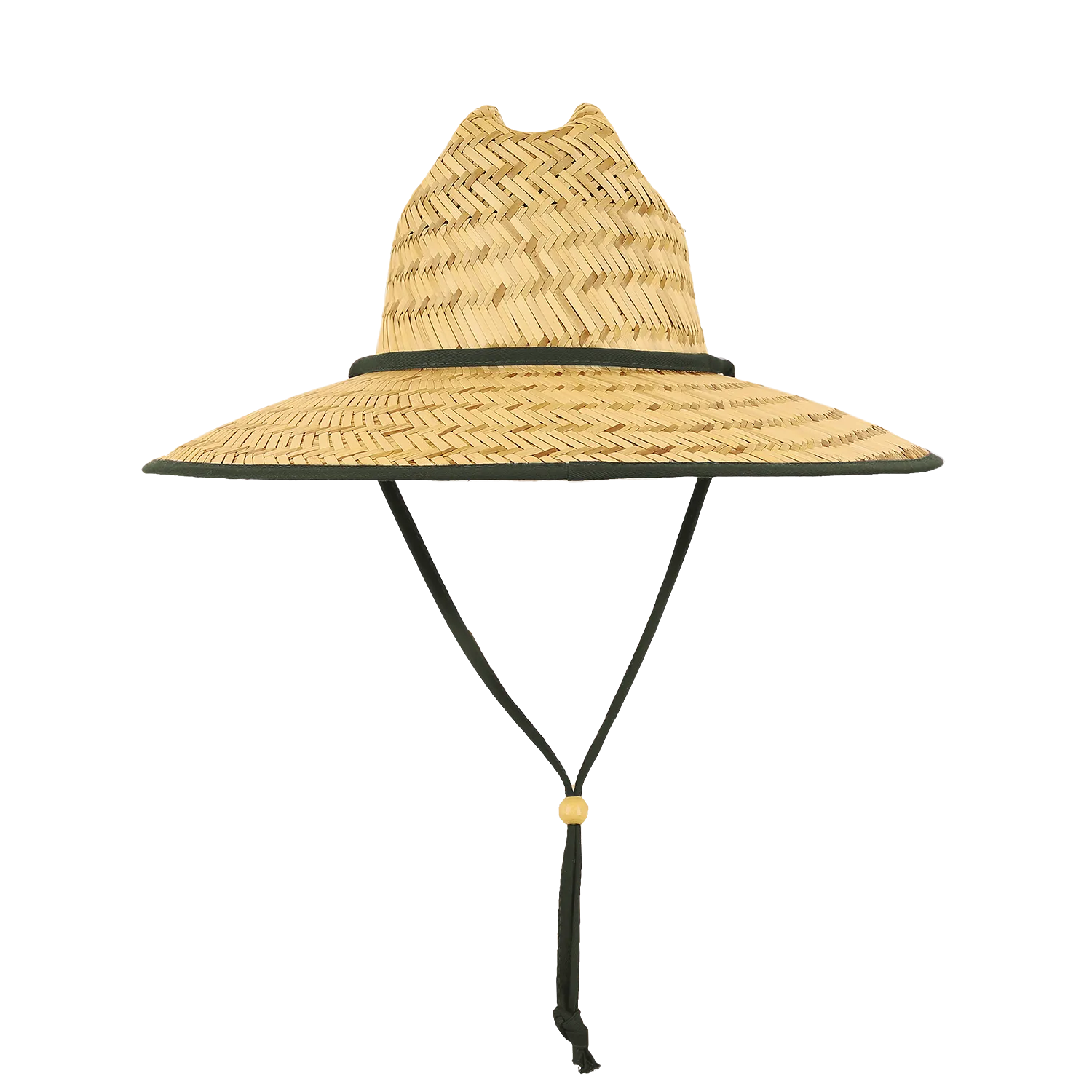 Mat Straw Lifeguard Hats - Decky 528, Lunada Bay - Lot of 100 Hats