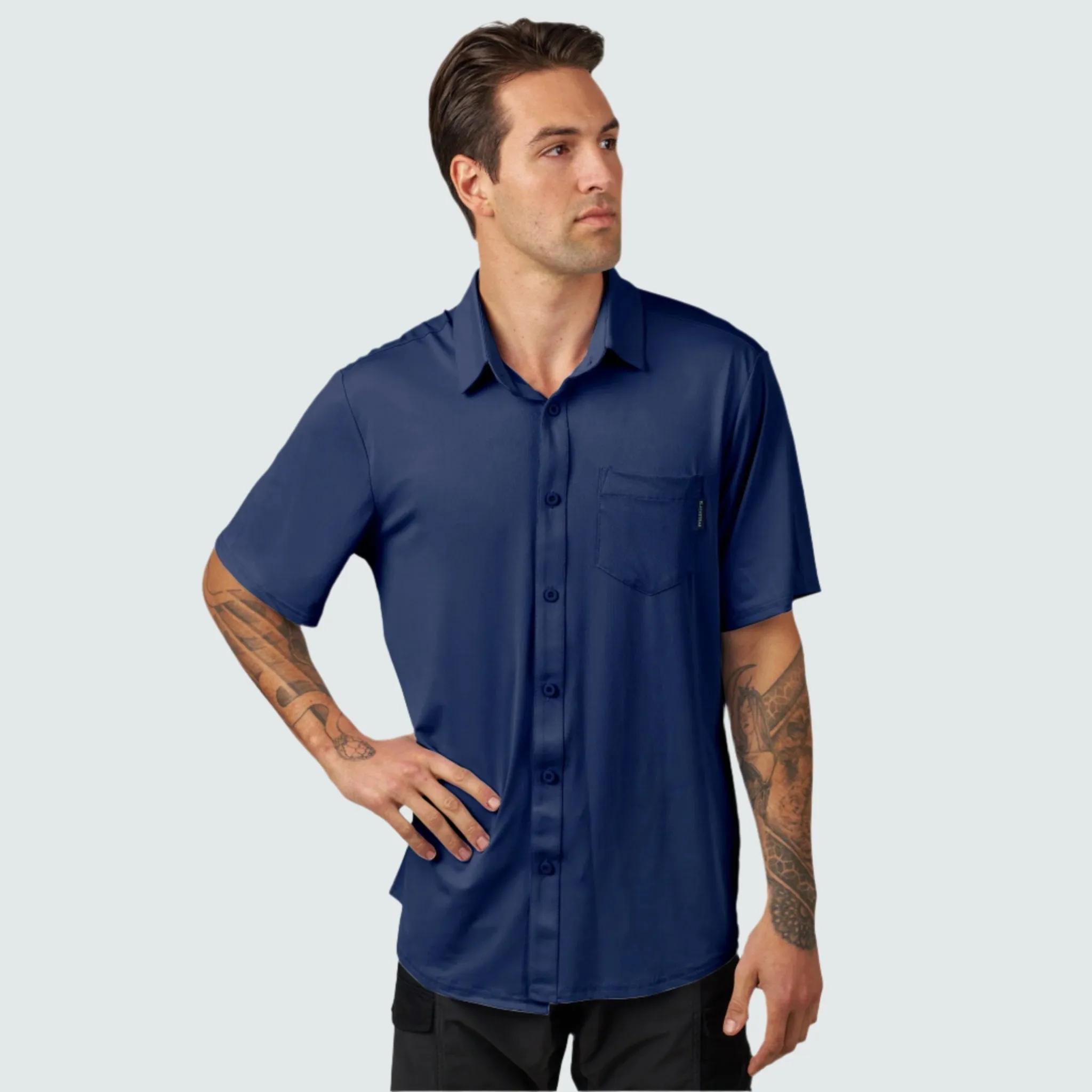 Men's Brackish Button Up