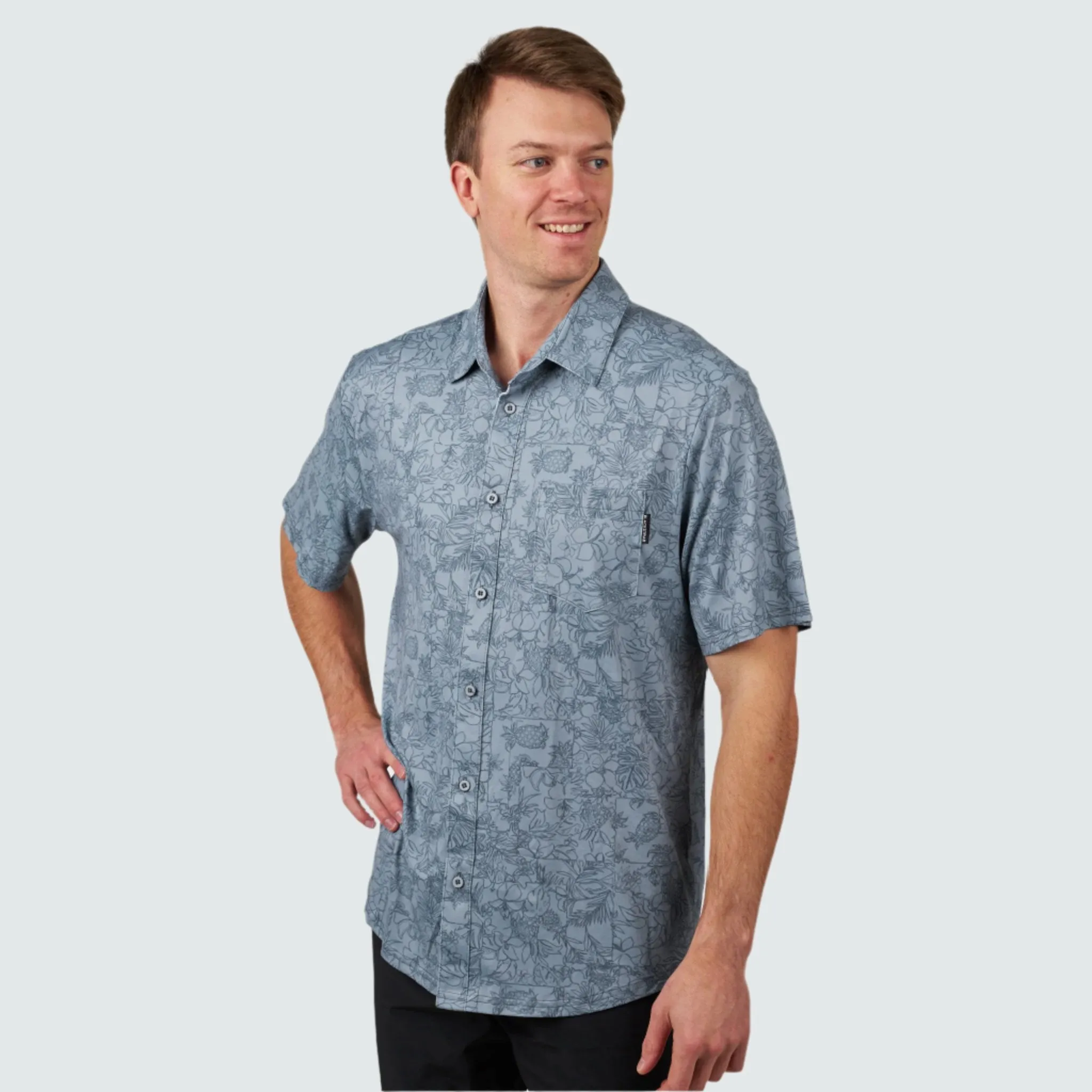 Men's Brackish Button Up