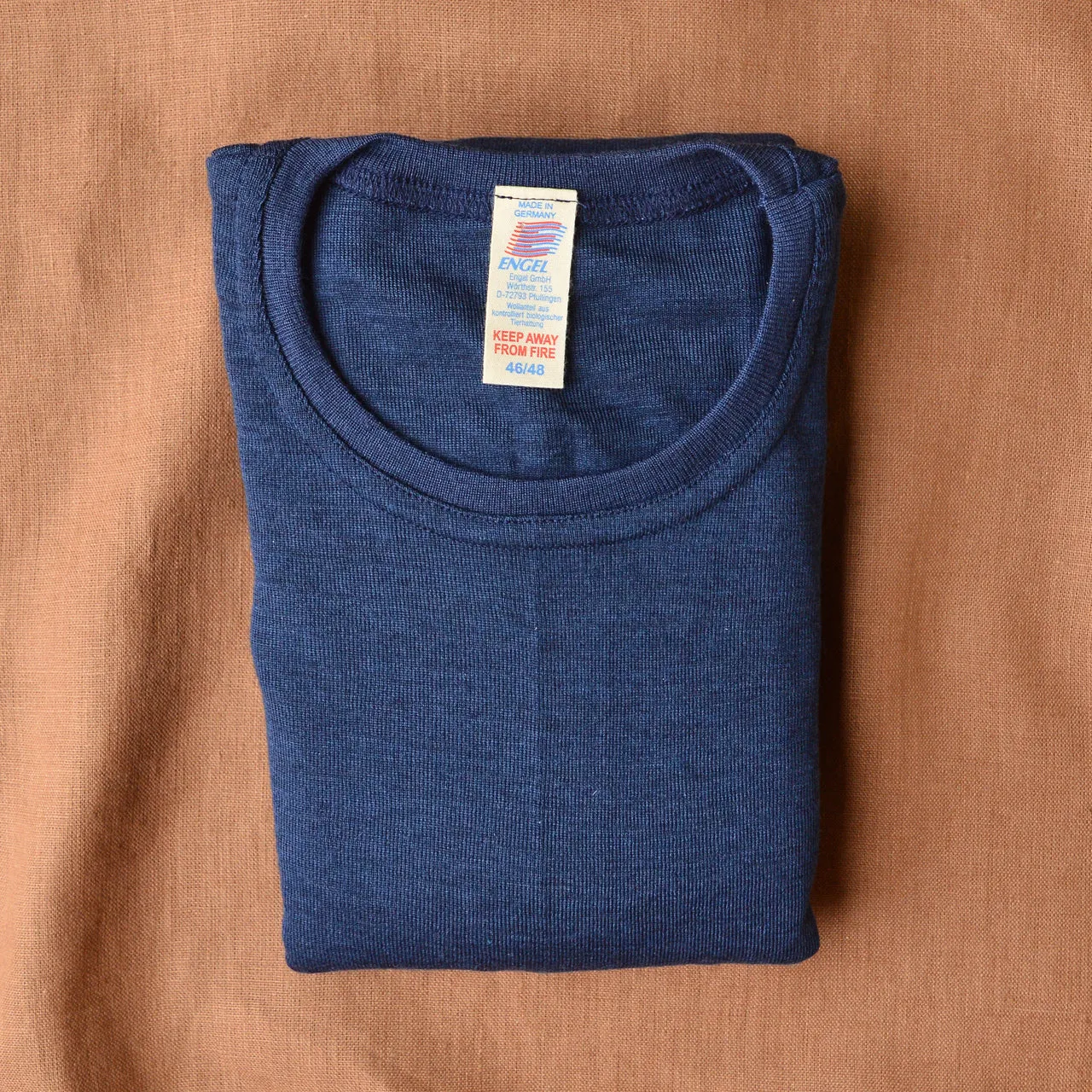 Men's Organic Merino/Silk Long Sleeve Top