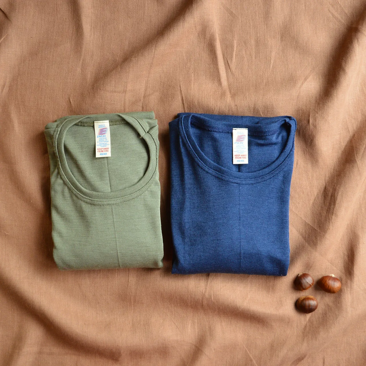 Men's Organic Merino/Silk Long Sleeve Top