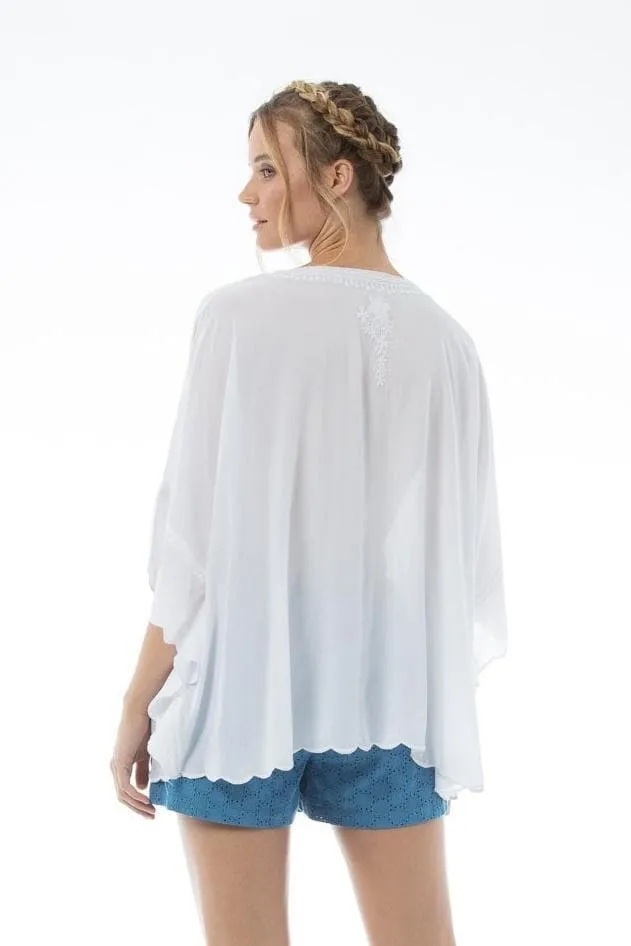 MYRA Kaftan - White