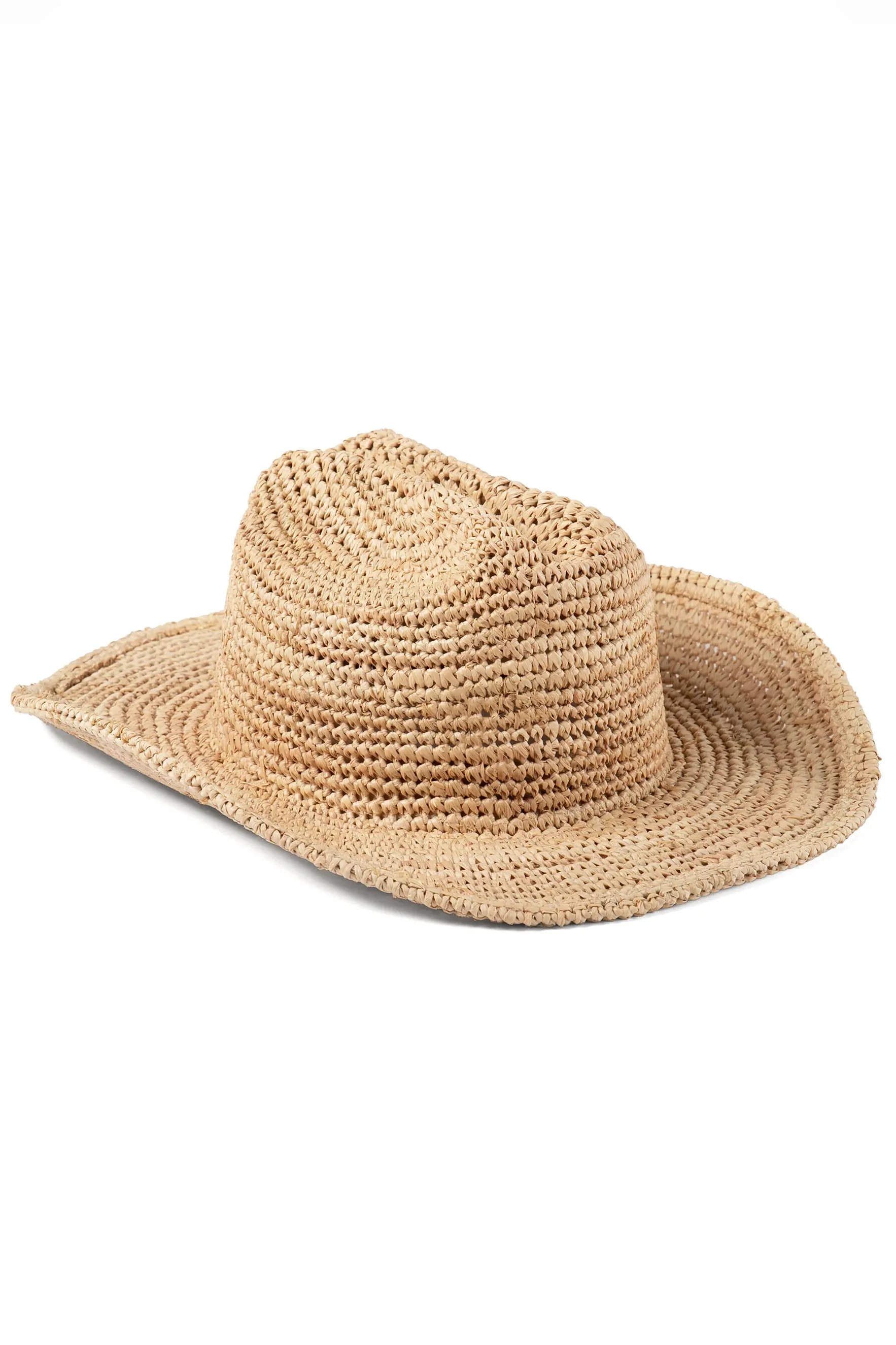 Raffia Cowboy - Natural