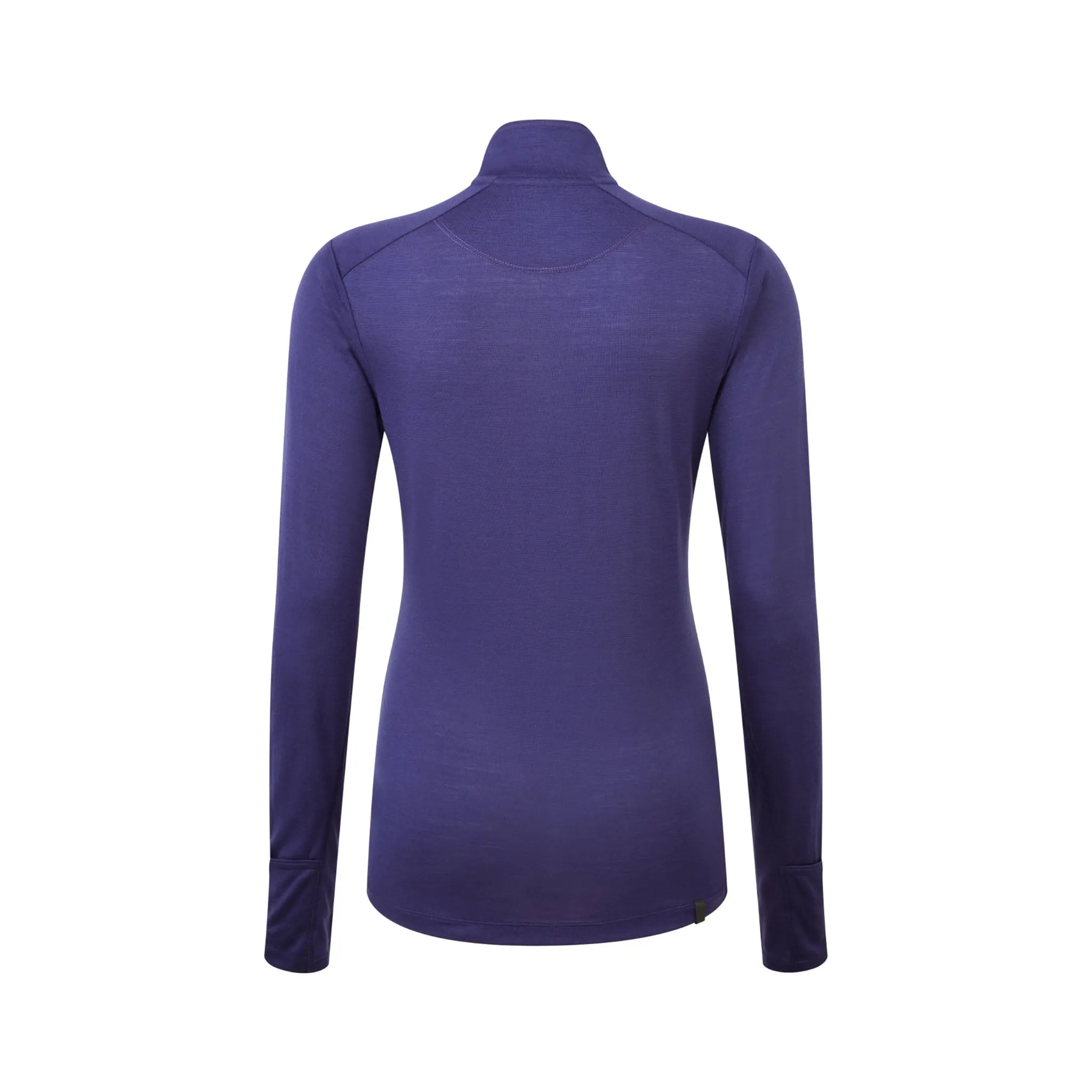 Ronhill | Women's Tech Merino 1/2 Zip - Deep Ocean/Regal Purple