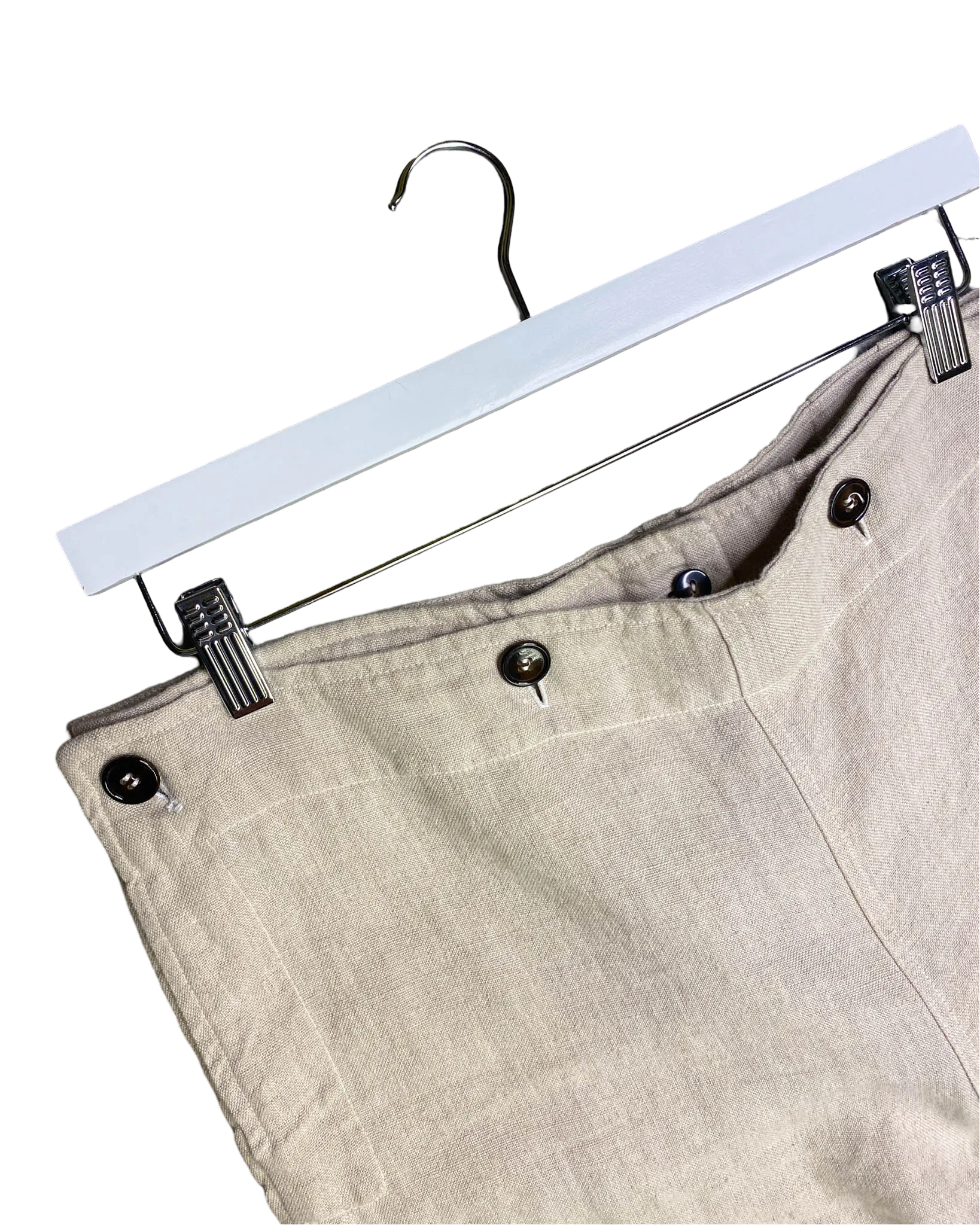 Size XL - Mettal Melbourne Button Linen Pants