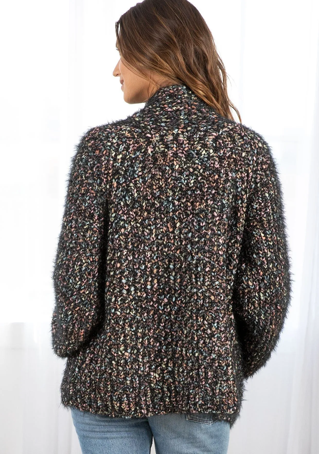 Starry Night Marled Cardigan