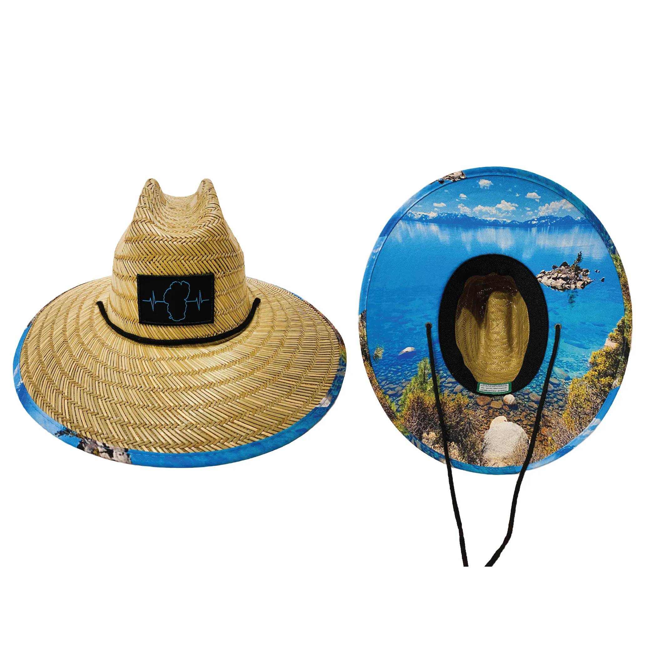 Tahoe Straw | Sun Hat | Glass