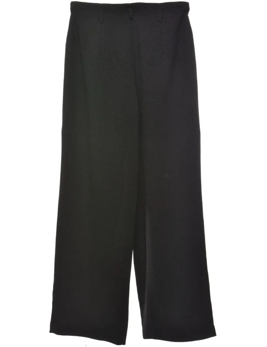 Tapered Black Trousers - W28 L31