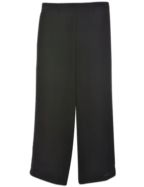 Tapered Black Trousers - W28 L31