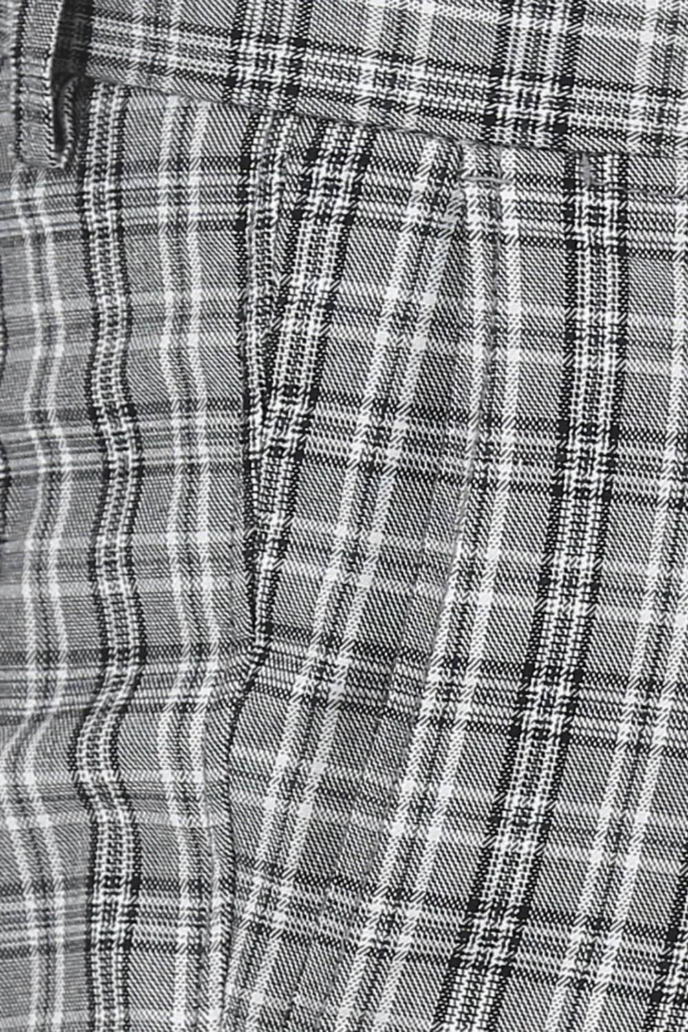 Tapered Fit Checks Trouser