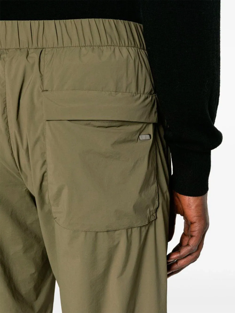 Tapered leg trousers