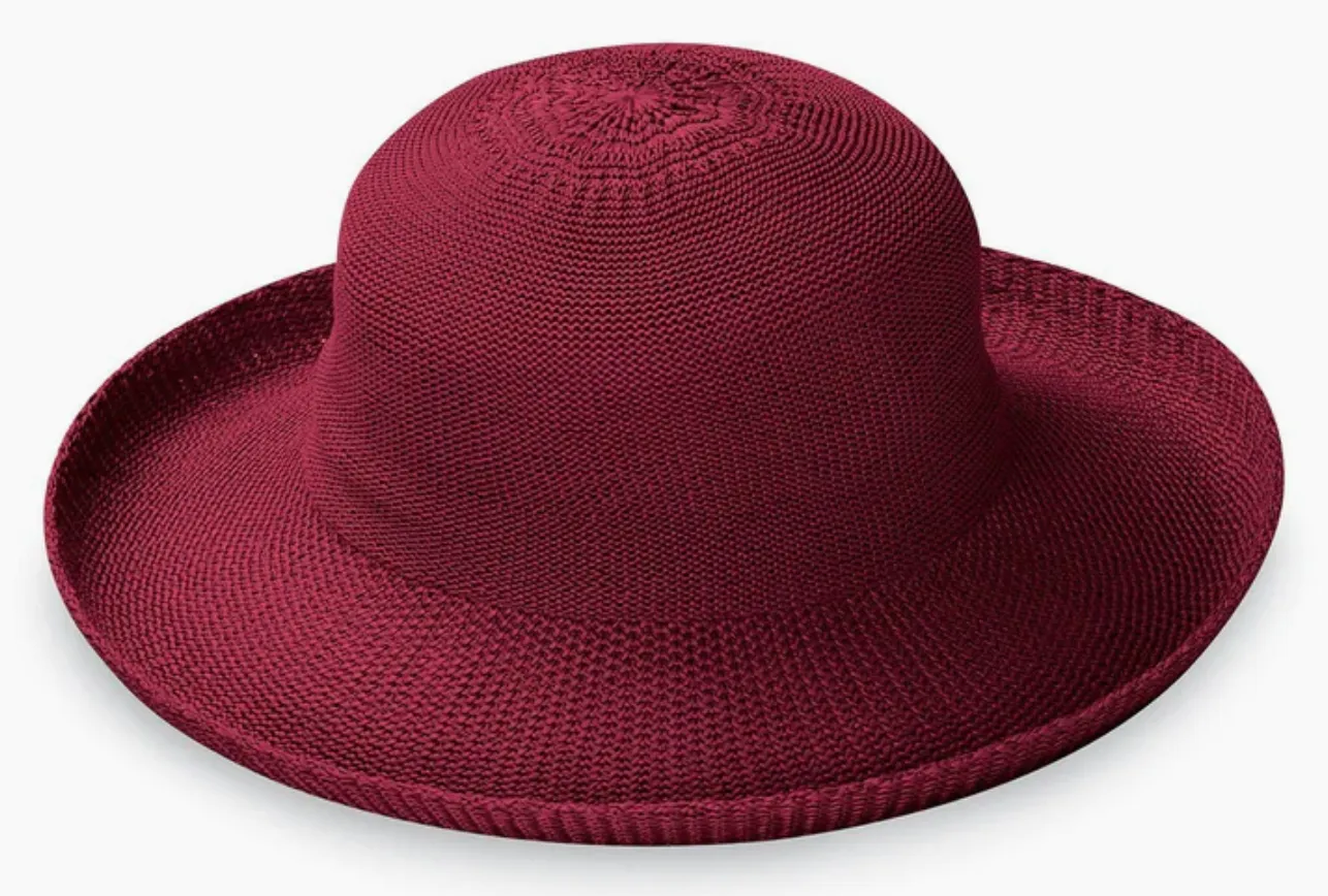 Wallaroo Victoria Hat -Cranberry